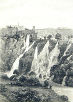 Tivoli Литография (вторая половина XIX века), Франция артикул 2133c.
