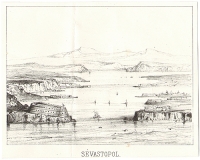 Sevastopol Литография (середина XIX века), Франция артикул 2246c.
