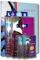 Look Ahead Видеокурс английского языка Часть 1 (комплект из 1 книги, 2 видеокассет, 2 аудиокассет) артикул 2300c.